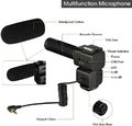 Wbudowany mikrofon do kamery Ordro CM520 DSLR Nikon / Canon widok opisu