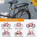 WEST BIKING - regulowany bagażnik rowerowy tylny, 100 kg – zdjęcie 6
