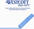 Westcott Kreda kolorowa 12 sztuk - bezpyłowa kreda do tablicy i na chodnik