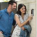 Wideodomofon domofon kamera Philips WelcomeEye Connect DES 9300 VDP widok zastosowania.