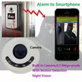 Wideodomofon Smart WIFi POE IP EBELL ATZ-DBV03P widok z telefonem