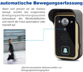 Wideodomofon wideofon dzwonek SIMBAILAI 7" IP55 500m widok detekcji ruchu