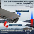 Wiorhix Zestaw prysznicowy XXL z deszczownicą 31,5 cm - kolumna – zdjęcie 5