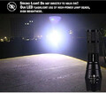 Wodoodporna latarka Binwo T6 2000LM CREE LED 5 trybów regulowana ostrość na kemping widok zastosowania