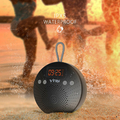 Wodoodporny głośnik prysznicowy bluetooth Vtin VNBS009B-VS-1 widok wodoodporności