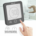 Wodoodporny zegar prysznicowy do łazienki ścienny Baldr LCD widok zastosowania