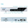 Wodoodporny zestaw do monitoringu Szsinocam SN-NVR-6004N10 HD WiFi widok z  tyłu