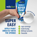 WoldoClean biała farba do poprawek ścian i sufitów 225 ml – zdjęcie 2