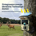 WOLFANG WT03 – fotopułapka solarna 4K WiFi z noktowizorem – zdjęcie 3