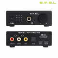 Wzmacniacz słuchawkowy SMSL M3 DAC AMP USB OTG widok z obu stron