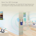 Wzmacniacz sygnału WiFi Prescitech E300 widok  wifi