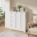 Xbro AP67 szafka kuchenna stojąca 81 x 30 x 83 cm – 4 szuflady, 2 drzwi, biała