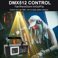 YMLUKzun laser animacyjny RGB DMX512 – laser sceniczny z efektami