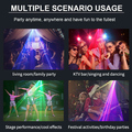 YMLUKzun laser animacyjny RGB DMX512 – laser sceniczny z efektami
