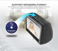 Zagłówek LCD poduszka DVD HDMI USB 10.1" widok płyty