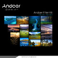 Zestaw filtrów polaryzacyjnych Andoer 67mm ND2/4/8/CPL/UV/FLD Nikon Canon Sony Pentax widok efektów