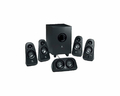 Zestaw głośników Logitech Z506 75W 27W Surround sound widok z boku