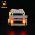 Zestaw oświetlenia LED LIGHTAILING dla zestaw klocków 76897 LEGO widok z tyłu.