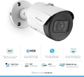 Zewnętrzna kamera Amcrest UltraHD 5MP IP5M-B1186EW-28MM IP67 PoE widok cech.