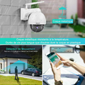 Zewnętrzna kamera monitoringu ORISCAM 1080P WiFi Amazon widok powiadomienia sms