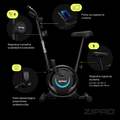 ZIPRO One S – rower treningowy stacjonarny, czarny – zdjęcie 7