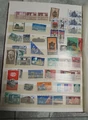 Znaczki pocztowe pierwszy klaser ze znaczkami BCM DDR widok czwartej strony