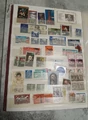 Znaczki pocztowe pierwszy klaser ze znaczkami BCM DDR widok piątej strony