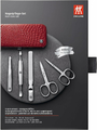 ZWILLING Zestaw do manicure 5-częściowy, etui skórzane, czerwony – zdjęcie 6