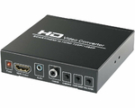 Adapter dźwięku obrazu przejściówka konwerter HDMI SCART CINCH