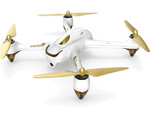 Dron z kamerką Hubsan FPV X4 bezszczotkowy H501S 1080p biały widok z przodu