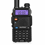 Krótkofalówka walkie-talkie BAOFENG UV-5R DUOBANDER 4W widok z przodu