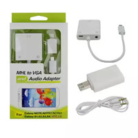 Adapter konwerter MHL Micro to VGA + Audio Adapter