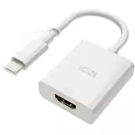 Adapter USB-C do HDMI ICZI 4K MacBook Pro 2018 2019 iMac Samsung widok z przodu