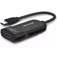Adapter USB 3.0 do HDMI Wavlink WL-UG3501H audio video widok z przodu