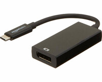 Adapter USB 3.1 typu C na DisplayPort AmazonBasics  widok z prawej strony