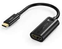 Adapter USB C na HDMI 4K 60Hz Choetech V-HUB-H04 widok z przodu