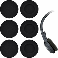 Alyxen gąbki wymienne do słuchawek 45 mm, komplet 6 szt.