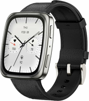 Amazfit Active 2 44 mm GPS NFC - smartwatch kwadratowy, czarny