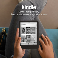 Amazon Kindle 16GB – najlżejszy czytnik e-booków, czarny