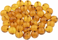 Amber Culture Koraliki bursztynowe 5 mm – naturalny bursztyn bałtycki