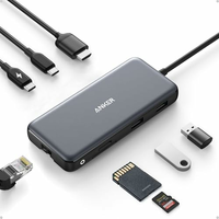 Anker 555 PowerExpand – hub USB-C 8w1, HDMI 4K, Ethernet, PD 85 W