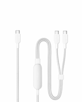 Anker kabel USB-C 2w1 140 W, rozdzielacz na dwa urządzenia, 1,2 m, biały