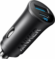 Anker ładowarka samochodowa USB-C 30W, 2 porty, PowerIQ 3.0