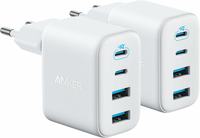 Anker Zolo ładowarka sieciowa 50 W – 2× USB-C + 2× USB-A, biała