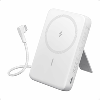 Anker Zolo magnetyczny powerbank 10000 mAh 30 W z podstawką, biały