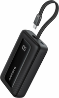 Anker Zolo powerbank 10000 mAh z kablem USB-C, 30 W, czarny