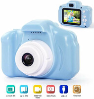 Aparat cyfrowy kamera dla dzieci HD 1080P niebieski