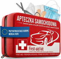 Apteczka samochodowa HELDENWERK DIN 13164:2022, zgodna z norma europejska