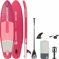 AQUASTIC Perth 9'10 – pompowana deska SUP allround, różowa