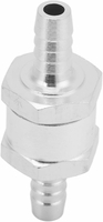 aqxreight Zawor zwrotny paliwa 8 mm aluminiowy, jednokierunkowy do samochodu